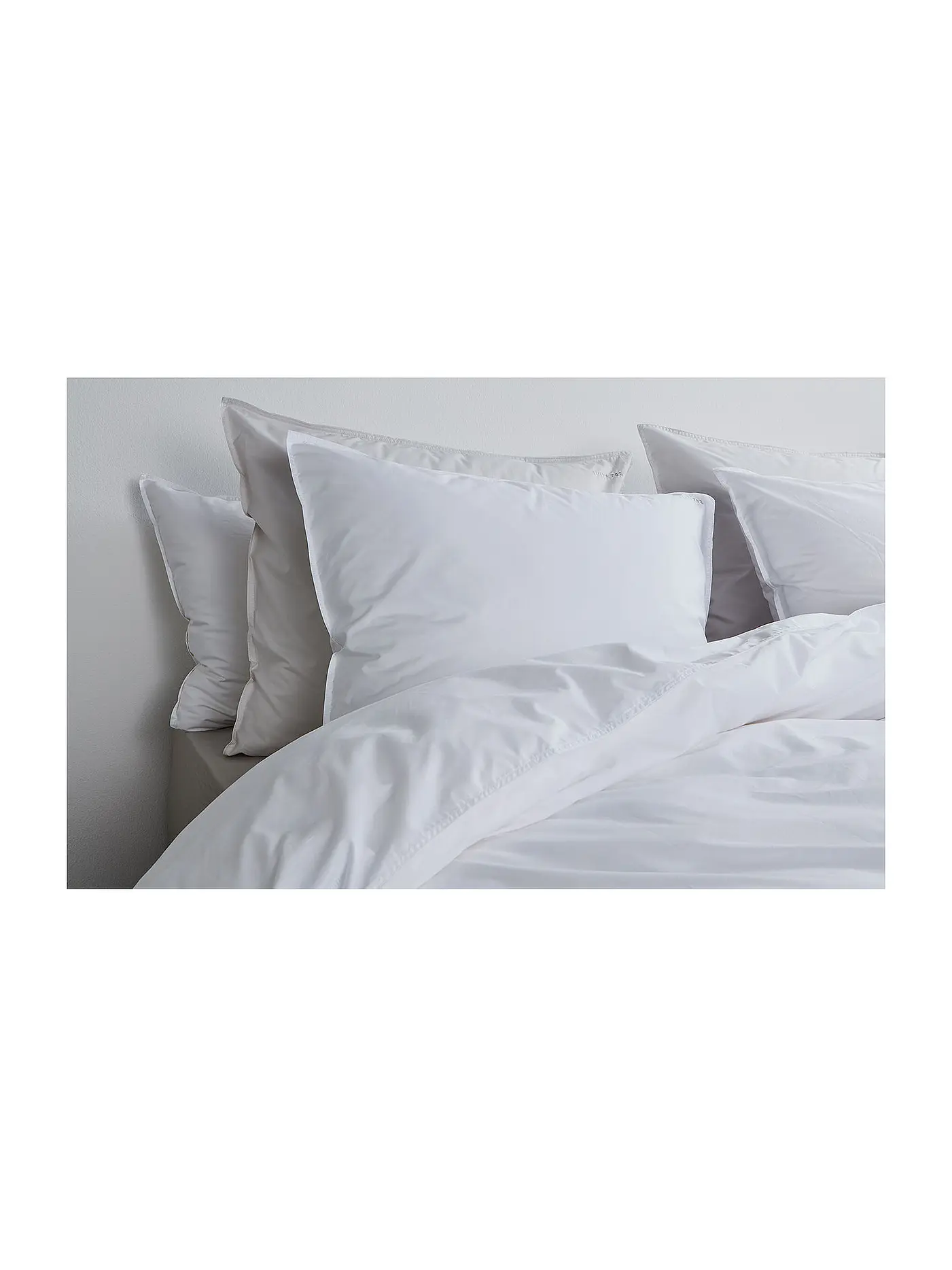SUITE702 | Perkal Bettwäsche 70x90cm/140x200cm Butter Yellow | weiss